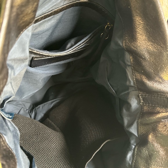 Cole Haan leather brownish/black leather bag. - Picture 14 of 16